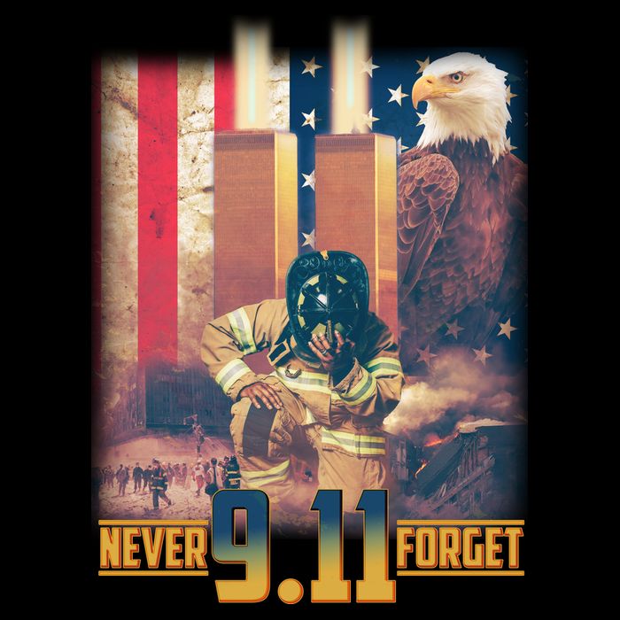 Never Forget 9 11 September 11 Memorial New York City Firefighter Impact Tech Backpack