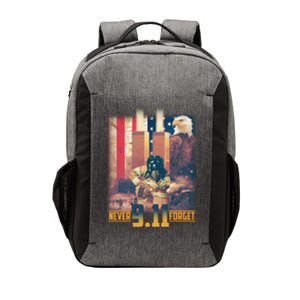 Never Forget 9 11 September 11 Memorial New York City Firefighter Vector Backpack