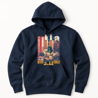 Never Forget 9 11 September 11 Memorial New York City Firefighter Hoodie