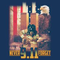 Never Forget 9 11 September 11 Memorial New York City Firefighter Hoodie