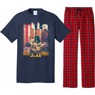 Never Forget 9 11 September 11 Memorial New York City Firefighter Pajama Set