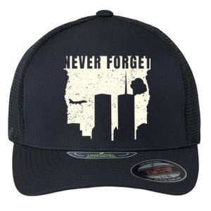 Never Forget 9.11 Patriot Day Flexfit Unipanel Trucker Cap