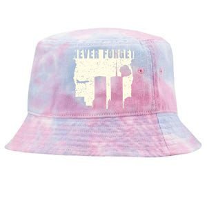 Never Forget 9.11 Patriot Day Tie-Dyed Bucket Hat