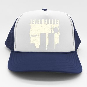 Never Forget 9.11 Patriot Day Trucker Hat