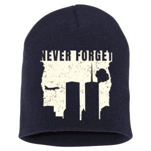 Never Forget 9.11 Patriot Day Short Acrylic Beanie