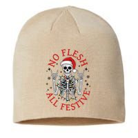 No Flesh All Festive Christmas Skeleton Xmas Sustainable Beanie