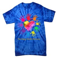 Necrotizing Fasciitis Awareness Hands Gift Tie-Dye T-Shirt