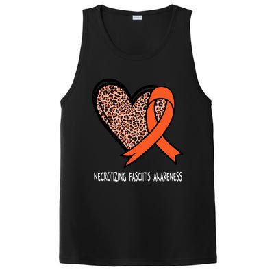 Necrotizing Fasciitis Awareness Orange Ribbon Cute Gift PosiCharge Competitor Tank