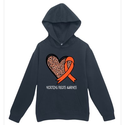 Necrotizing Fasciitis Awareness Orange Ribbon Cute Gift Urban Pullover Hoodie