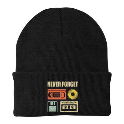 Never Forget Audio Cassette 70s 80s 90s Beanie