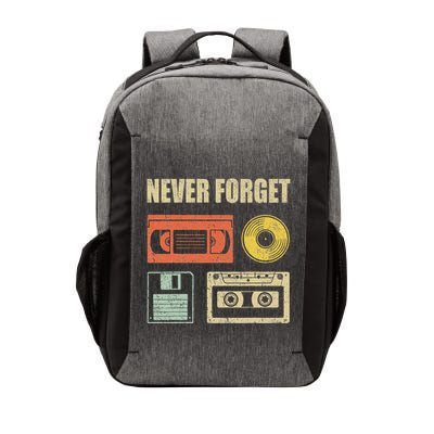 Never Forget Audio Cassette 70s 80s 90s Vector Backpack