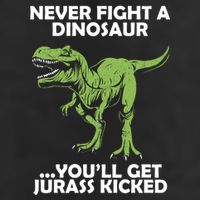 Never Fight A Dinosaur Youll Get Jurass Kicked Adult Drive Performance Visor