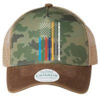 No One Fights Alone Support Our Heroes Flag Legacy Tie Dye Trucker Hat