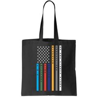 No One Fights Alone Support Our Heroes Flag Bag