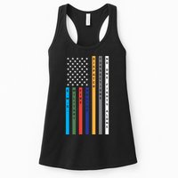 No One Fights Alone Support Our Heroes Flag Womens Tank Top