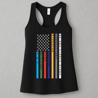 No One Fights Alone Support Our Heroes Flag Womens Tank Top