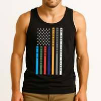 No One Fights Alone Support Our Heroes Flag Tank Top