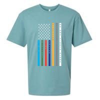 No One Fights Alone Support Our Heroes Flag Sueded Cloud Jersey T-Shirt