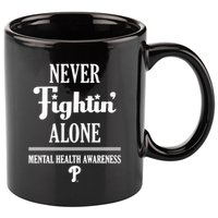 Never Fightin Alone Mental Health Awareness 11oz C Handle Ceramic Mug