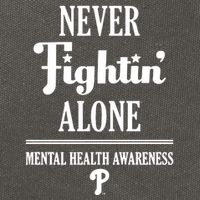 Never Fightin Alone Mental Health Awareness Cotton Canvas Backpack
