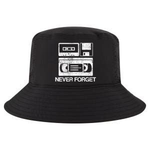 Never Forget Audio Cassette 70s 80s 90s Gift Cool Comfort Performance Bucket Hat