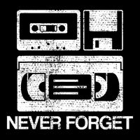 Never Forget Audio Cassette 70s 80s 90s Gift City Backpack
