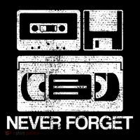 Never Forget Audio Cassette 70s 80s 90s Gift Impact Tech Backpack