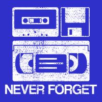 Never Forget Audio Cassette 70s 80s 90s Gift T-Shirt