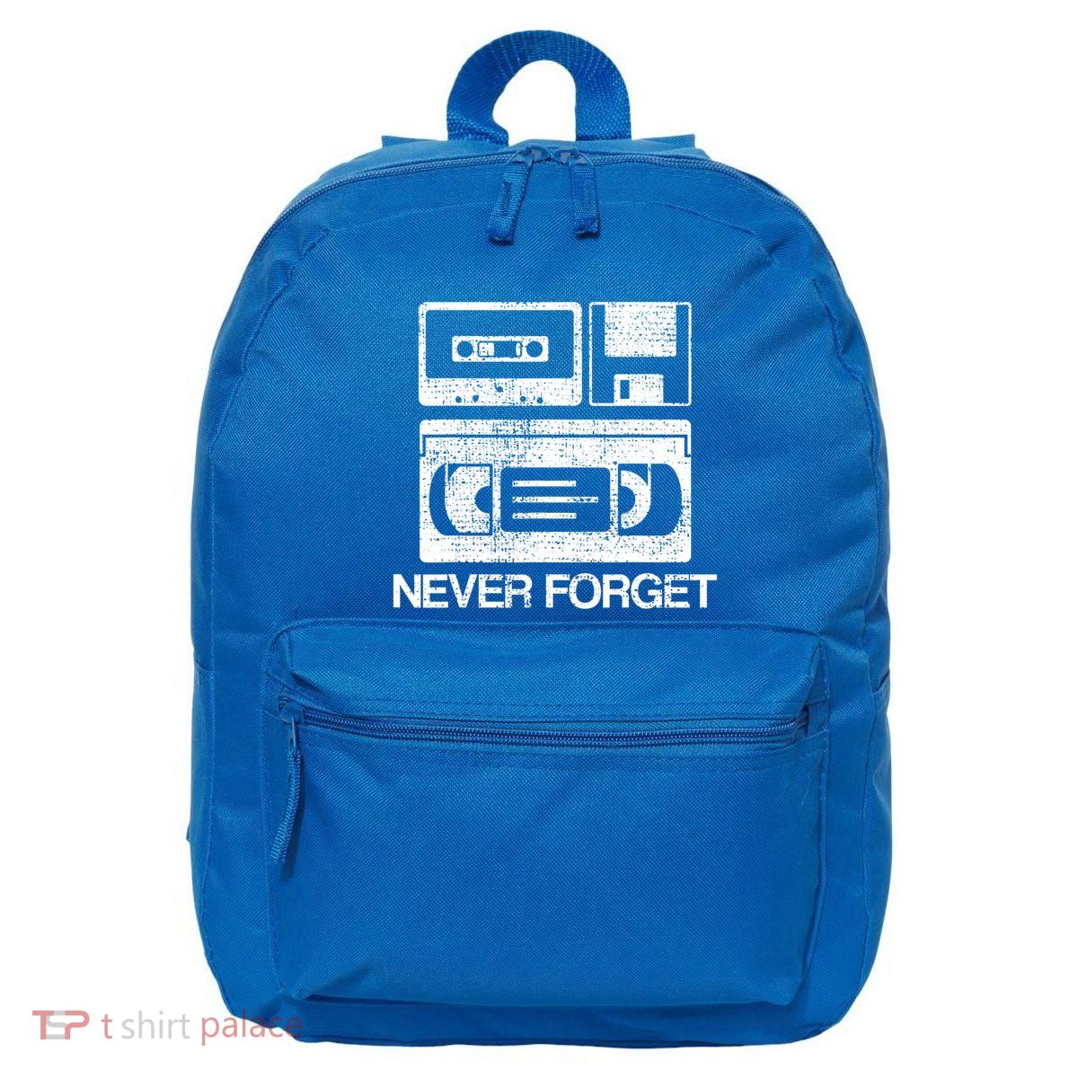 Never Forget Audio Cassette 70s 80s 90s Gift 16 in Basic Backpack