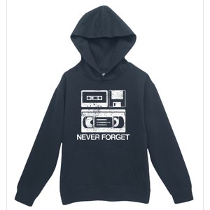 Never Forget Audio Cassette 70s 80s 90s Gift Urban Pullover Hoodie