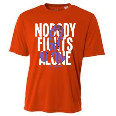 Nobody Fights Alone Mps Awareness Gift Cooling Performance Crew T-Shirt