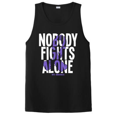 Nobody Fights Alone Mps Awareness Gift PosiCharge Competitor Tank