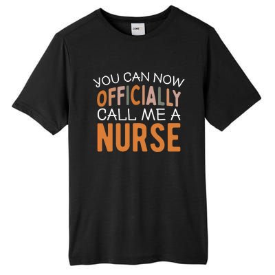 Nursing Finally A Nurse Gift Tall Fusion ChromaSoft Performance T-Shirt