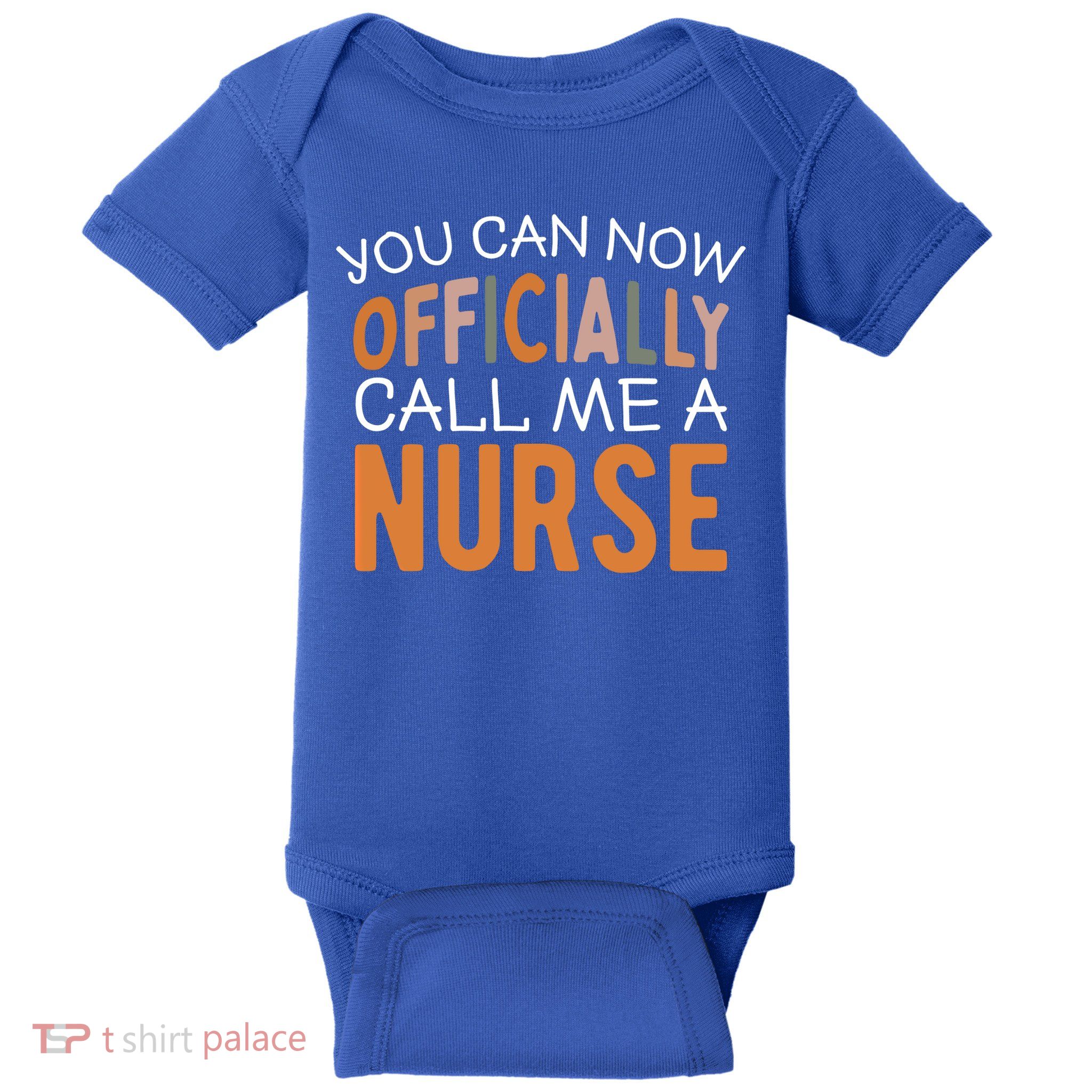 Nursing Finally A Nurse Gift Baby Bodysuit