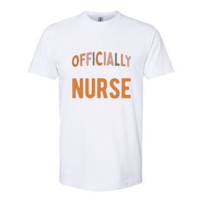 Nursing Finally A Nurse Gift Softstyle CVC T-Shirt