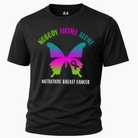 Nobody Fights Alone Metastatic Breast Cancer Cooling Performance Crew T-Shirt