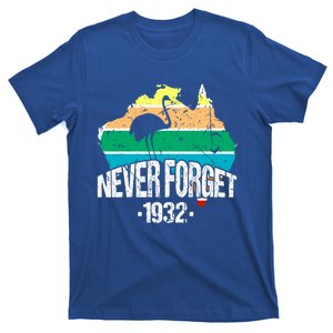 Never Forget Australia Emu War 1932 Australian History Cool Gift T-Shirt