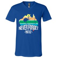 Never Forget Australia Emu War 1932 Australian History Cool Gift V-Neck T-Shirt