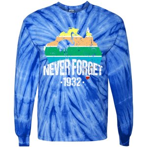 Never Forget Australia Emu War 1932 Australian History Cool Gift Tie-Dye Long Sleeve Shirt