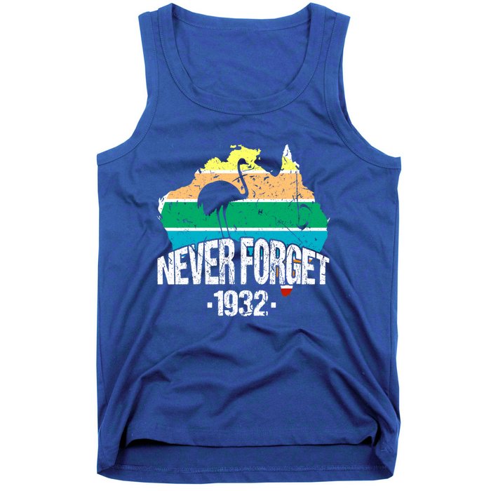 Never Forget Australia Emu War 1932 Australian History Cool Gift Tank Top