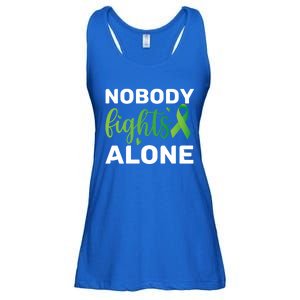 Nobody Fights Alone Tal Health Awareness Gift Ladies Essential Flowy Tank