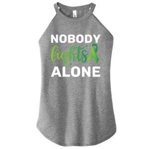 Nobody Fights Alone Tal Health Awareness Gift Women's Perfect Tri Rocker Tank