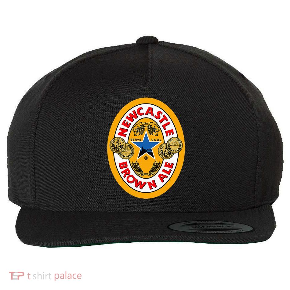 N.Ewcastle Funny B.Rown A.Le B.Eer Wool Snapback Cap