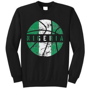 Nigeria Flag Basketball Nigeria Team Fan Lover Sweatshirt