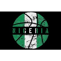 Nigeria Flag Basketball Nigeria Team Fan Lover Bumper Sticker