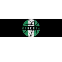 Nigeria Flag Basketball Nigeria Team Fan Lover Bumper Sticker