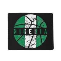 Nigeria Flag Basketball Nigeria Team Fan Lover Mousepad