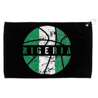 Nigeria Flag Basketball Nigeria Team Fan Lover Grommeted Golf Towel