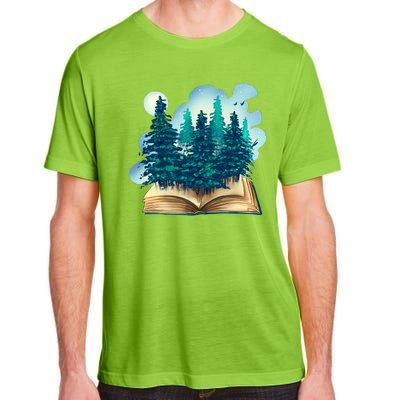 Nature Forest Book Adult ChromaSoft Performance T-Shirt