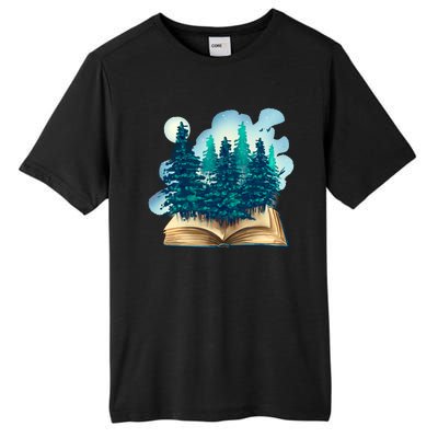 Nature Forest Book Tall Fusion ChromaSoft Performance T-Shirt